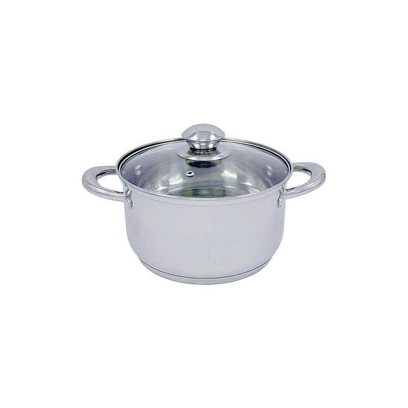 Cratita din inox 2.2l, 18cm, capac yena, Bohmann