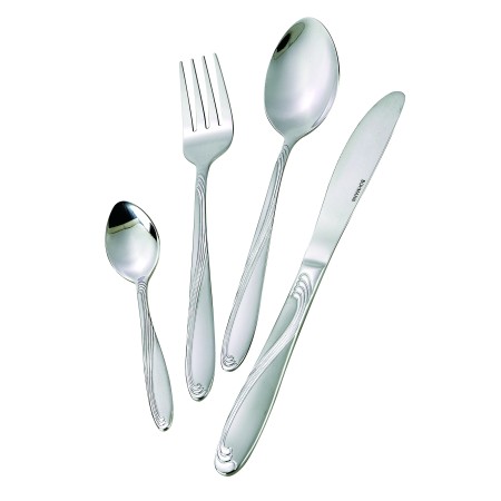 Set tacamuri Bohmann, 24 piese, 6 persoane, satinate