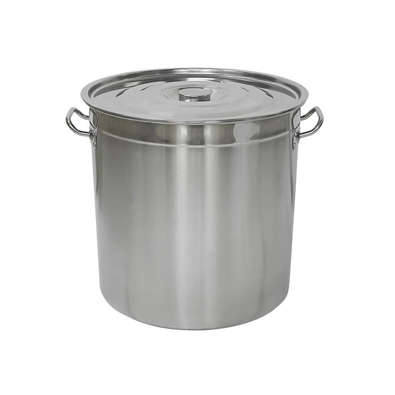 Oala din inox inoxidabil, 14.5L, cu capac din inox