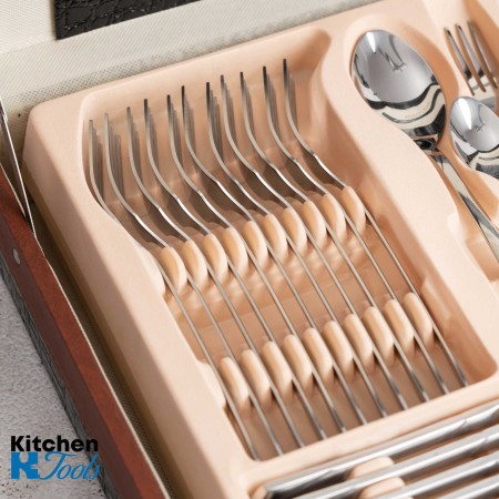 Set tacamuri din inox PREMIUM 18/10, 72 piese, Bohmann