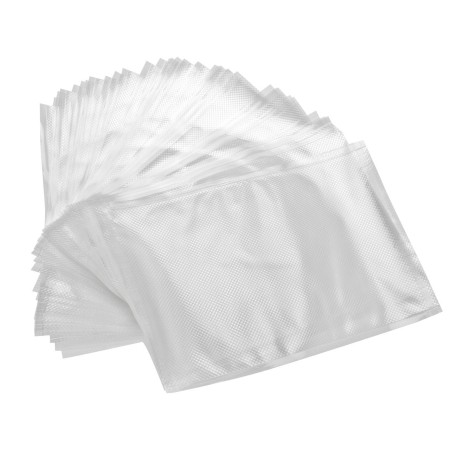 Set pungi profesionale pentru vidat reutilizabile, 100buc, 20x30cm, 105 microni, 100°C